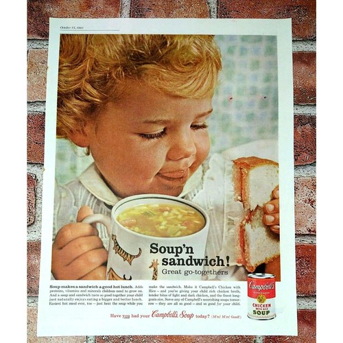 Campbell soup sandwich - campbell's,